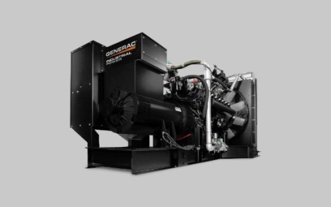 Image of a black Generac Gas Generator for sale by GeneratorPros.